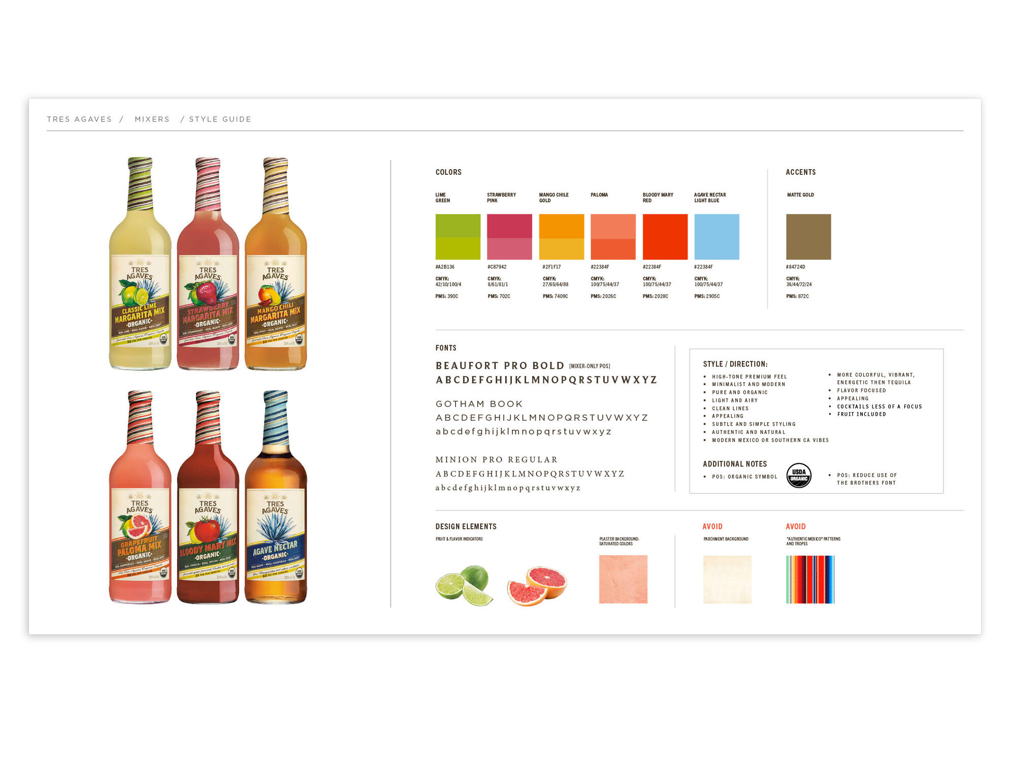 Tres Agaves | Brand Style Guide