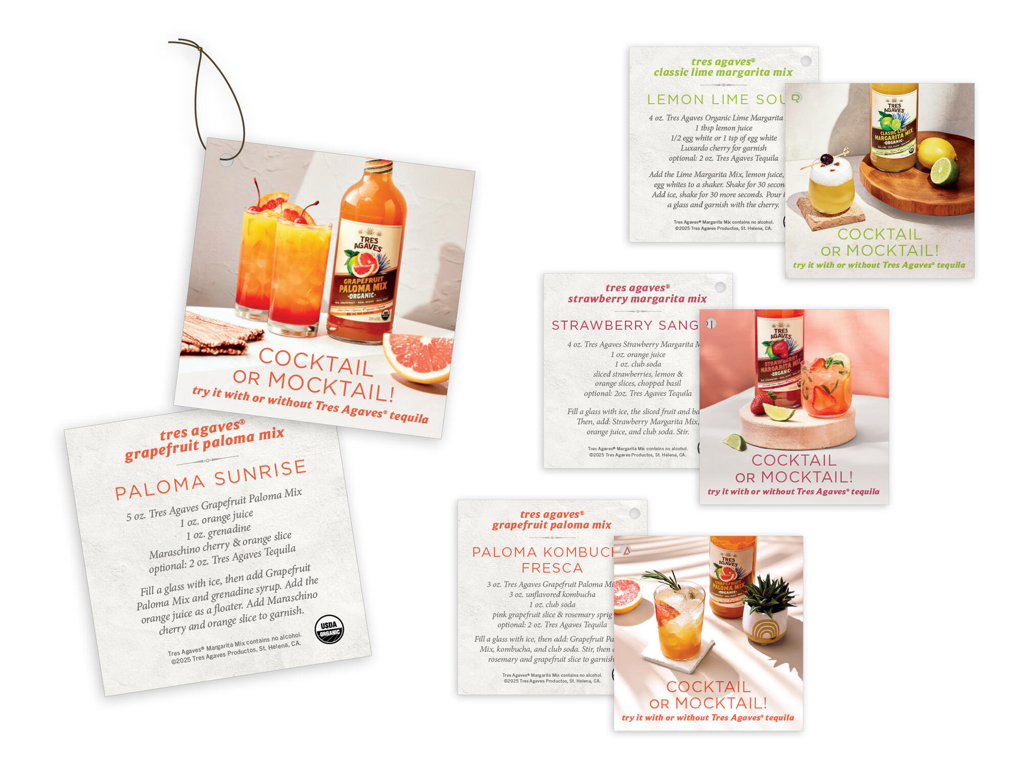 Tres Agaves | Cocktail or Mocktail? Recipe Campaign Neckers