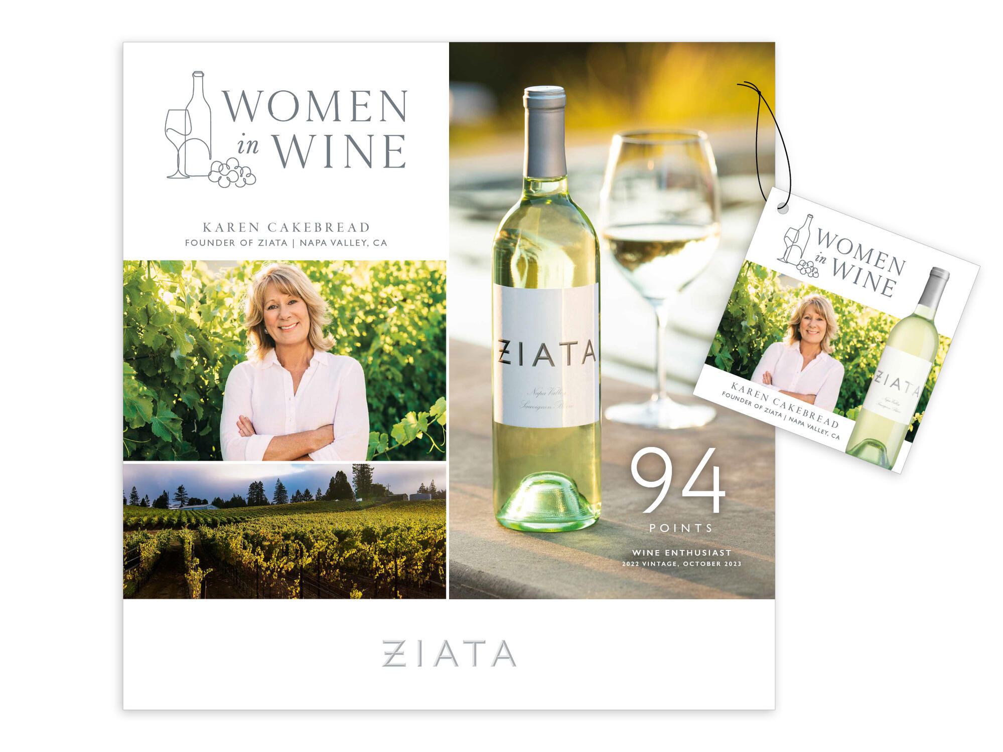 ZIATA | Women In Wine Campaign
