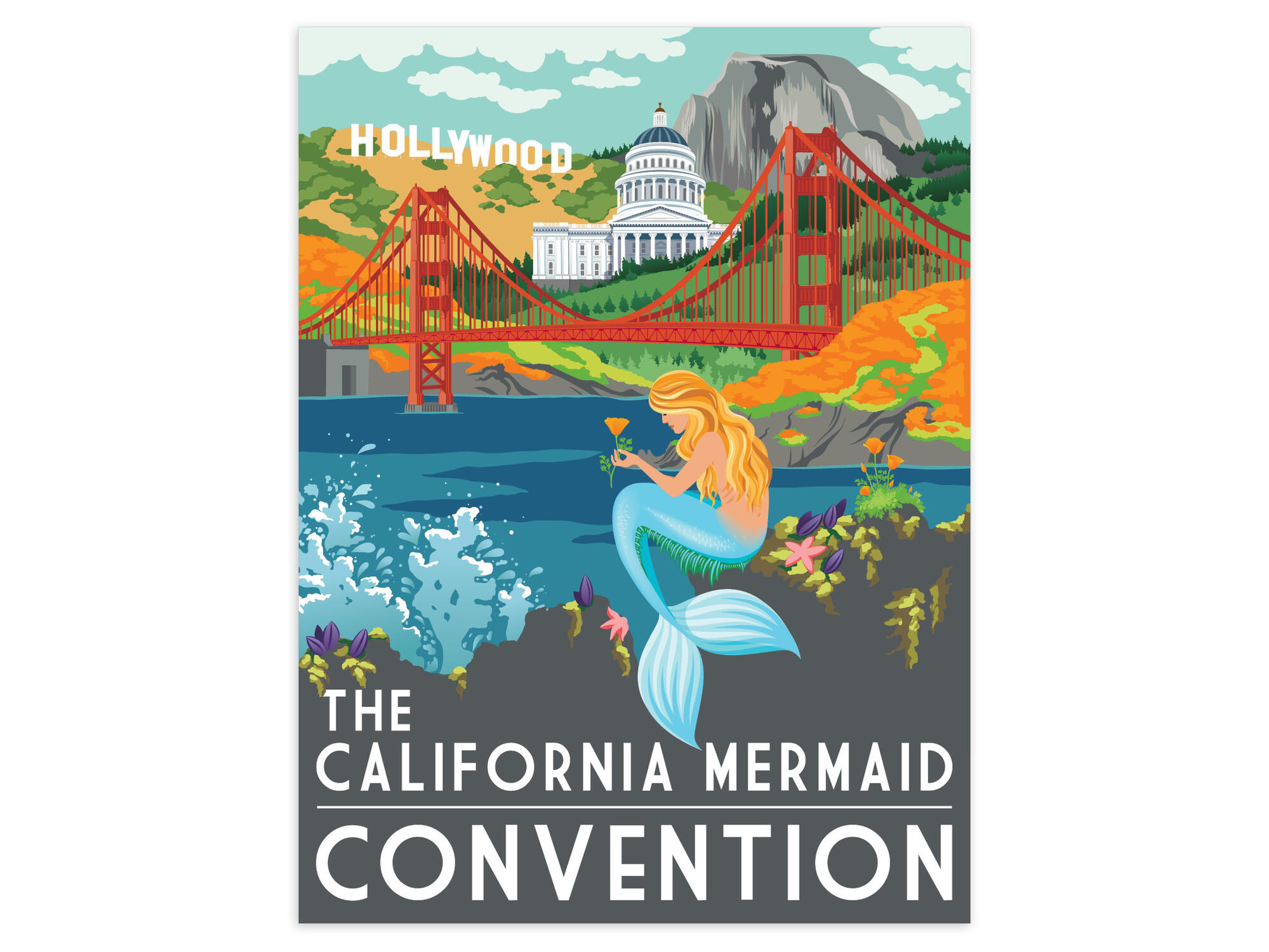California Mermaid Convention | Poster
