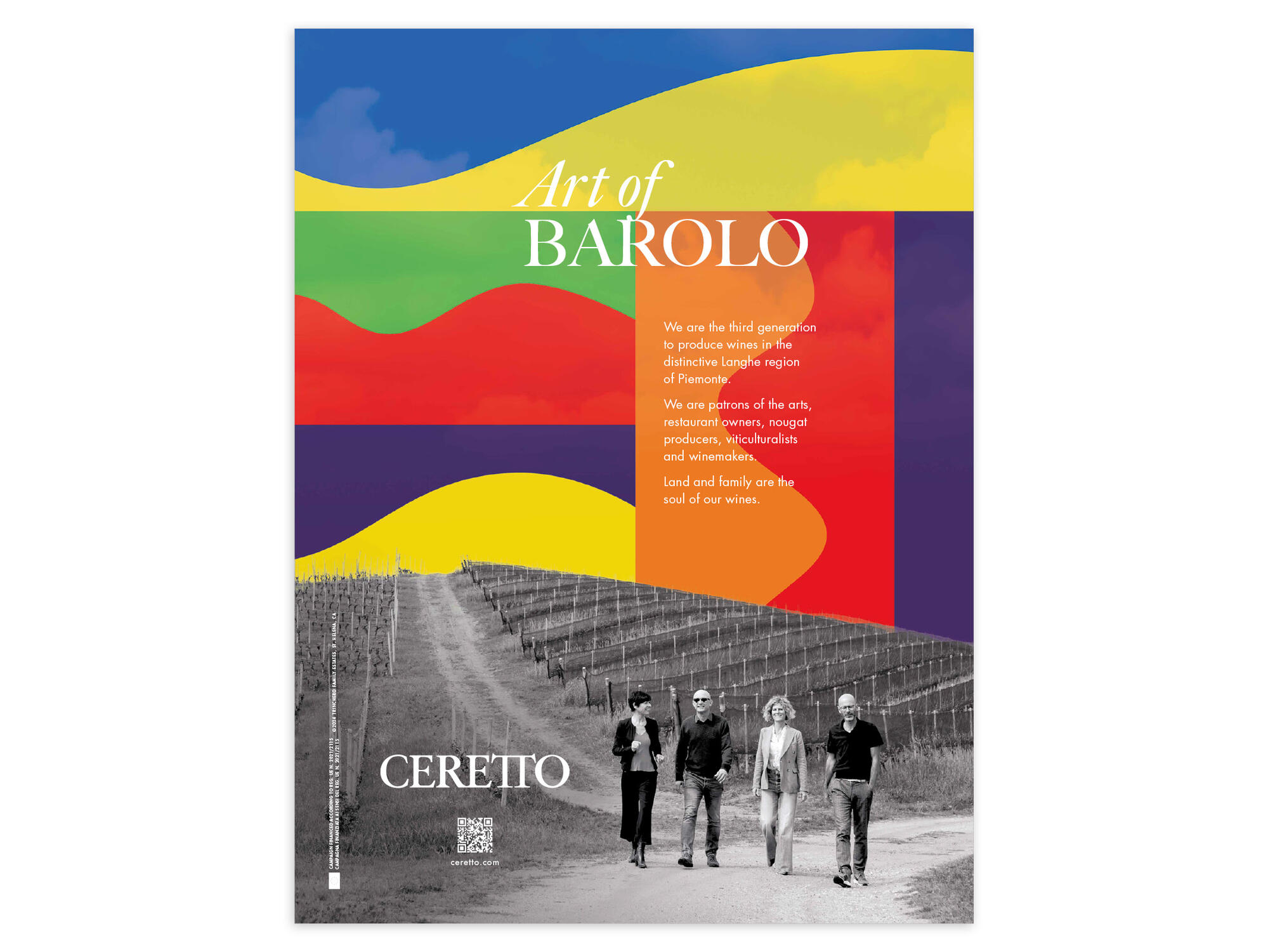 Ceretto | Wine Spectator Print Ad