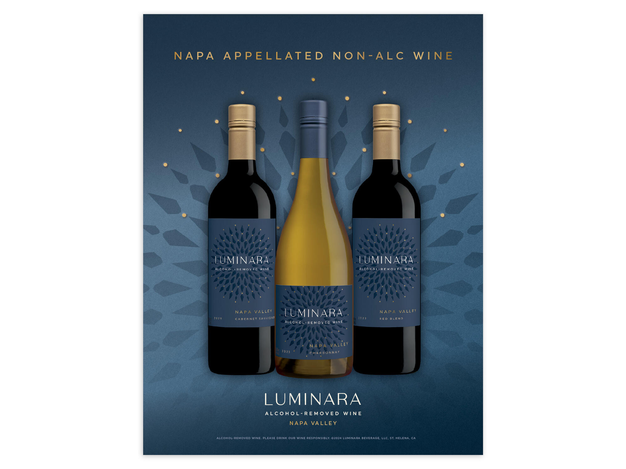 Luminara | Tasting Panel Print Ad
