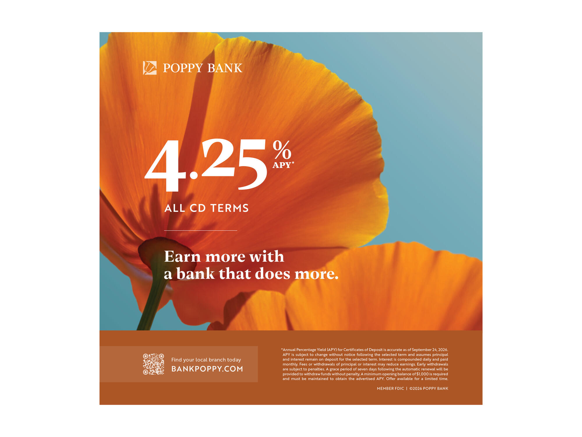 Poppy Bank | Print Ads