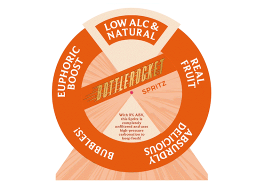 Bottlerocket | Spinning Educational Table Stand