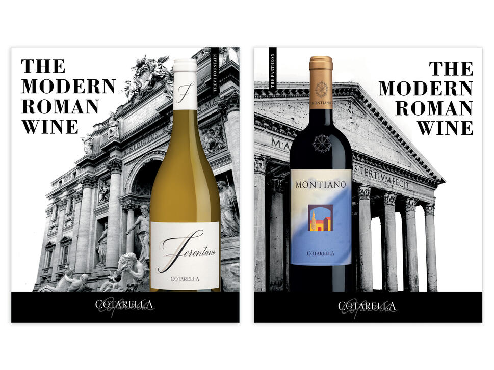 Cotarella | The Modern Roman Wine Campaign