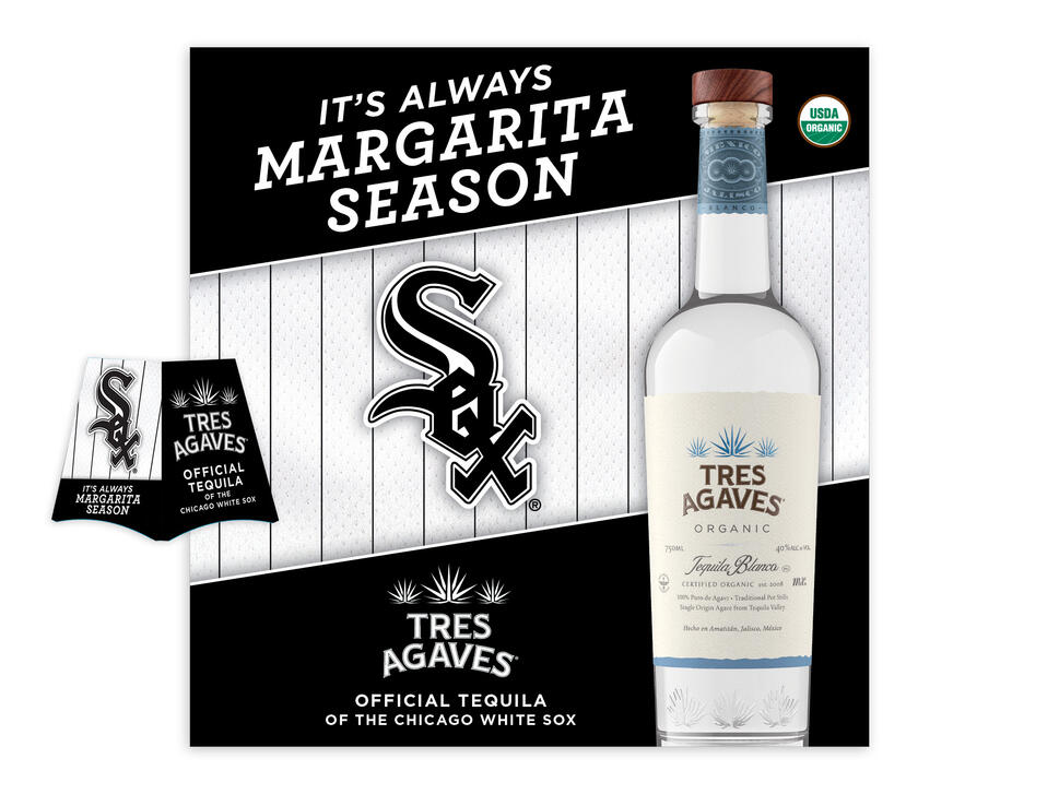 Tres Agaves | Tequila Blanco Chicago White Sox Sponsorship Campaign