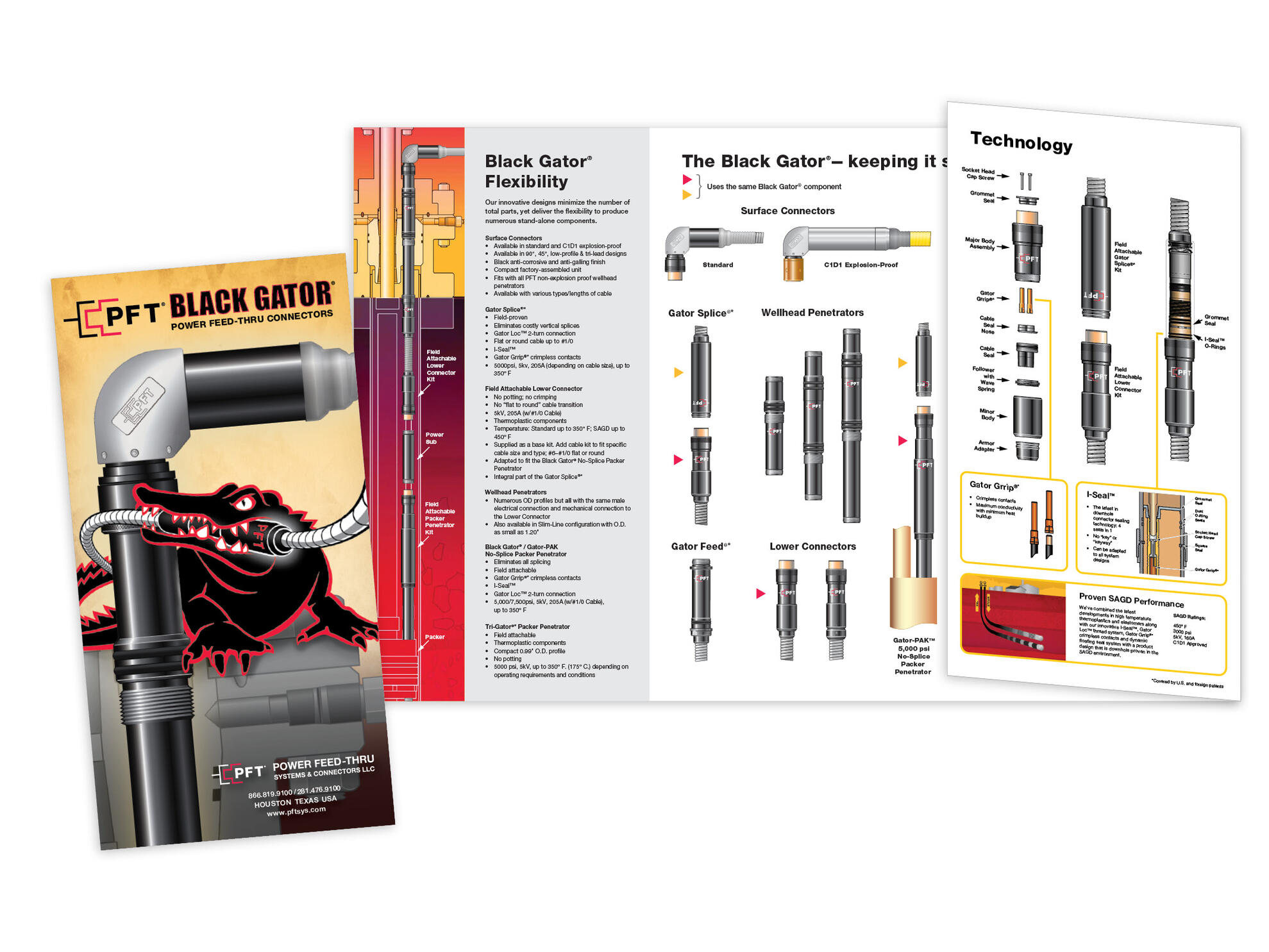 PFT Systems | Black Gator® Trifold Brochure