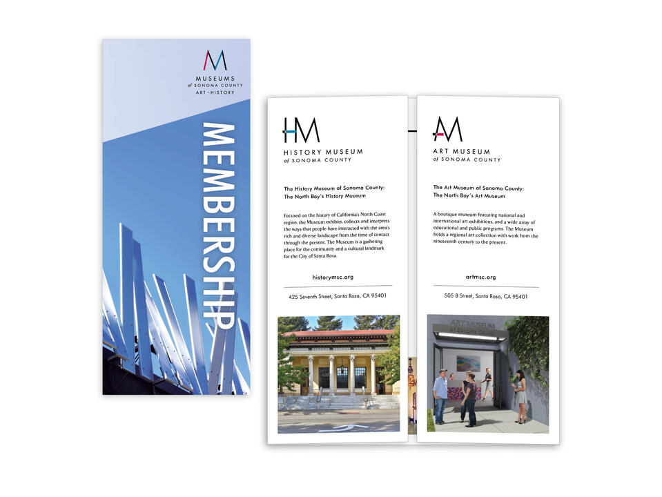 Museum of Sonoma County | Membership Brochure