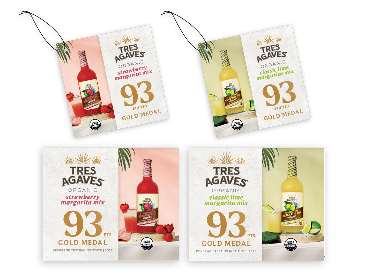 Tres Agaves Mixer Accolade Necker & Shelftalker