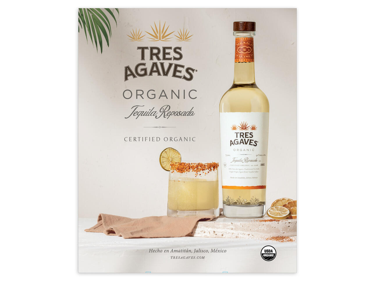 Tres Agaves Tequila Case Card