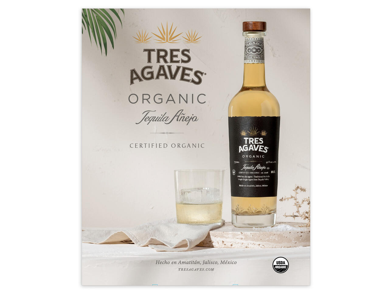 Tres Agaves Tequila Case Card