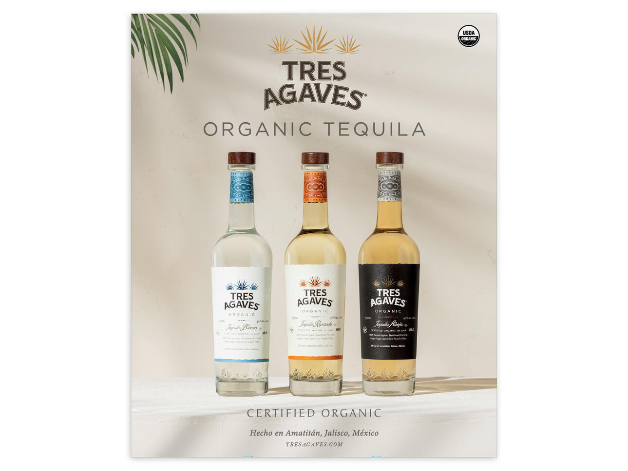 Tres Agaves Tequila Case Card