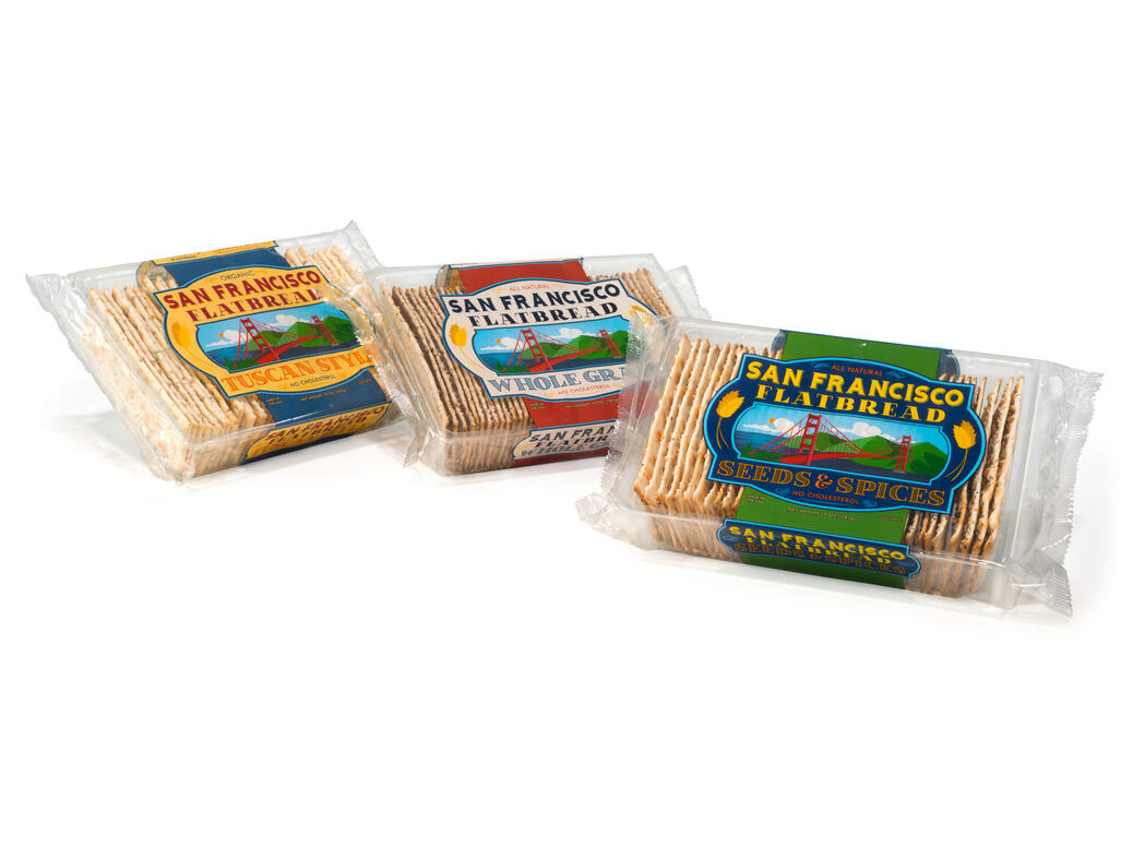 San Francisco Flatbreads | Package Design