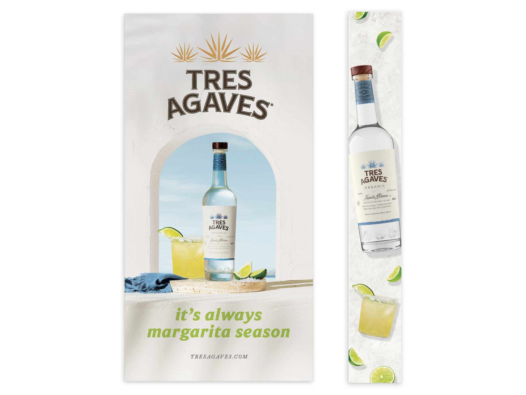 Tres Agaves | Chicago White Sox Sponsorship Stadium Tequila Bar Graphics